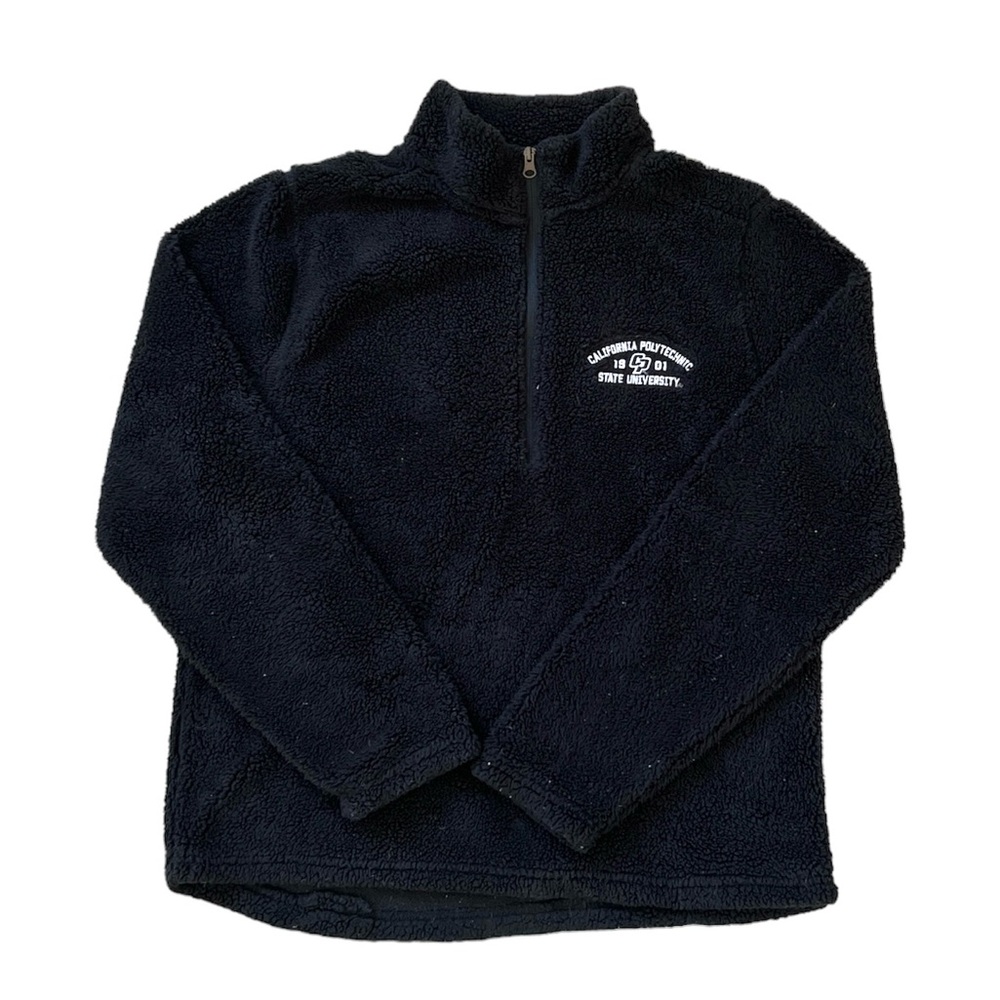 Calpoly fleece quarter zip